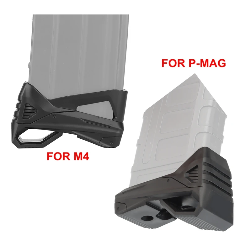 Tactical M4 Magazine Grip Quick Pull Holster Base Pad Multi-functional Rifle Magazine Extension Shooting Hunting Accessory
