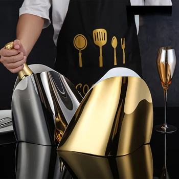 스테인리스 스틸 샴페인 양동이, 아이스 샴페인 와인 맥주 양동이 바, KTV 용품