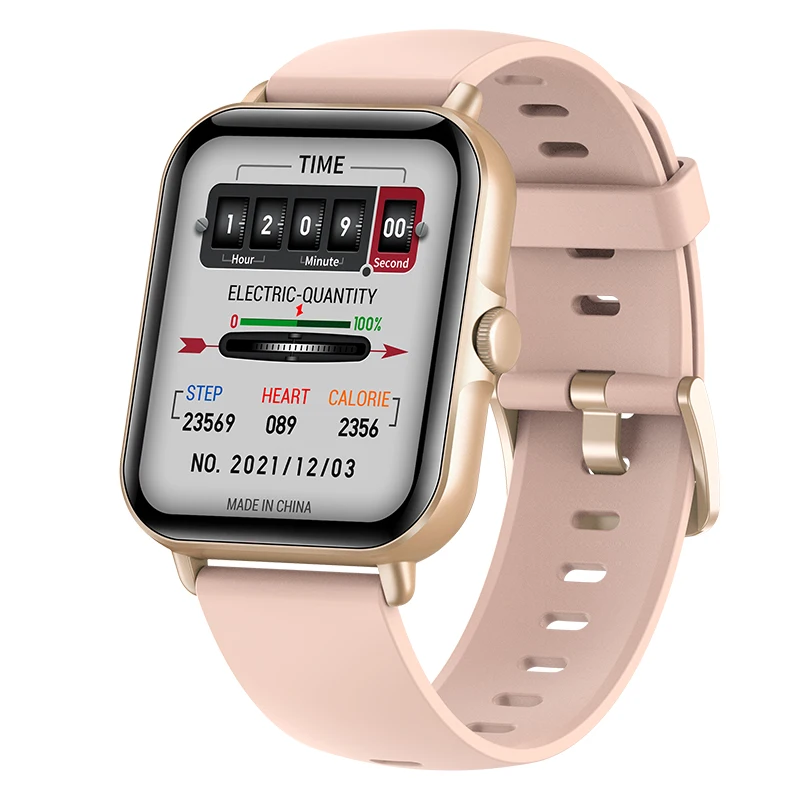 2022 New Bluetooth Answer Call Smart Watch Men Full Touch Dial Call Fitness Tracker IP67 Waterproof Smartwatch men women +Box 