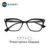 BLUEMOKY M Size Butterfly Prescription Glasses For Women Handmade Acetate Photochromic Optical Eyeglasses Progressive Eyewear