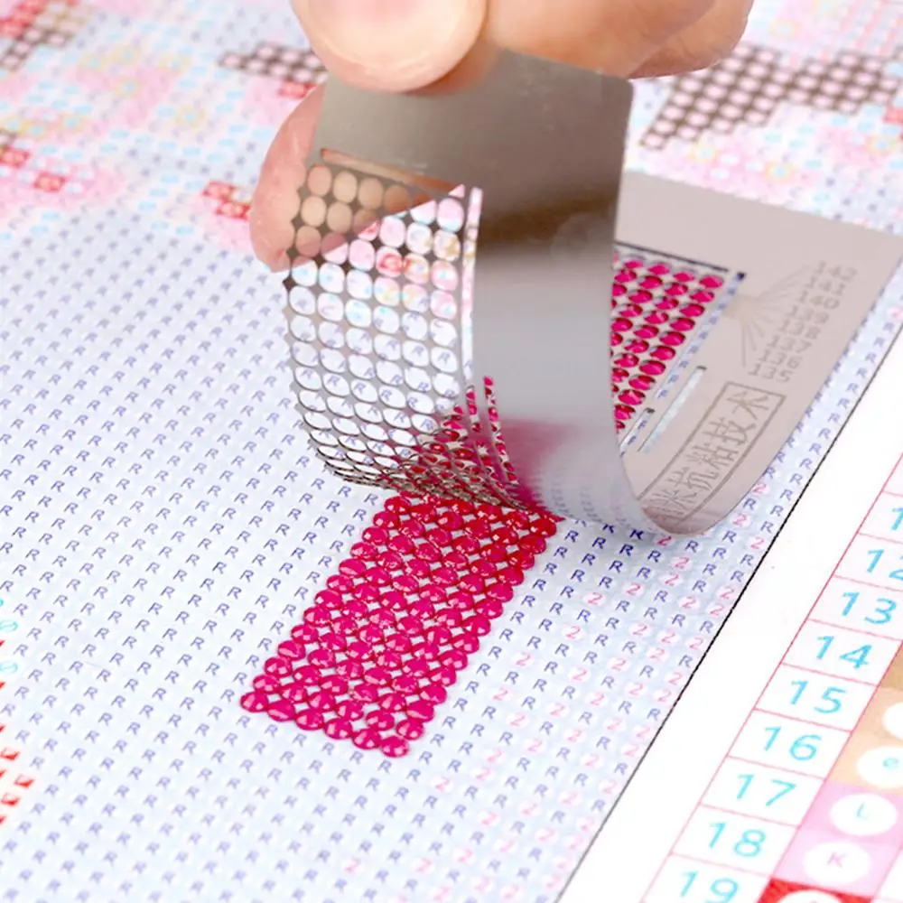 DIY Diamond Painting Tools Net Ruler Drilling Ruler Diamond Embroidery Painting Accessory diamond painting tool set diamond painting accessories
