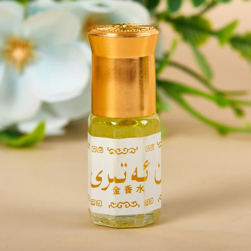 3ML Saudi Essential Oil Perfume Essential Oil Perfume Floral Notes Lasting Fragrance For Women Flower Flavor Perfume Essence Oil Body Deodorization
