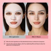 Bio-colagène véritable masque profond supplément collagène hydratant nuit masque hydrogel amélioration de l'élasticité minimisant les pores raffermissant 5