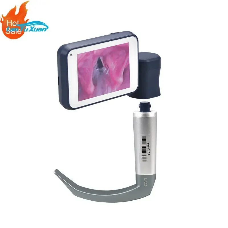 Besdata Portatile Rigido Macintosh Adulto Pediatrico Manico In Metallo Video Laringoscopio Per Mcgrath Sostituire