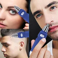 Mini Electric Ear Nose Trimmer Nose Hair Trimmer for Men Women Safety Hair Removal Shaving Razor Eyebrow Trimmer Beard Shaver 2