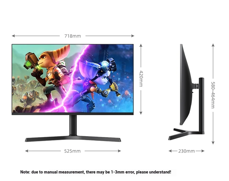 32インチ 4K 144Hz ゲーミングモニター 1ms高速IPS HDMI2.1+DP1.4+Type