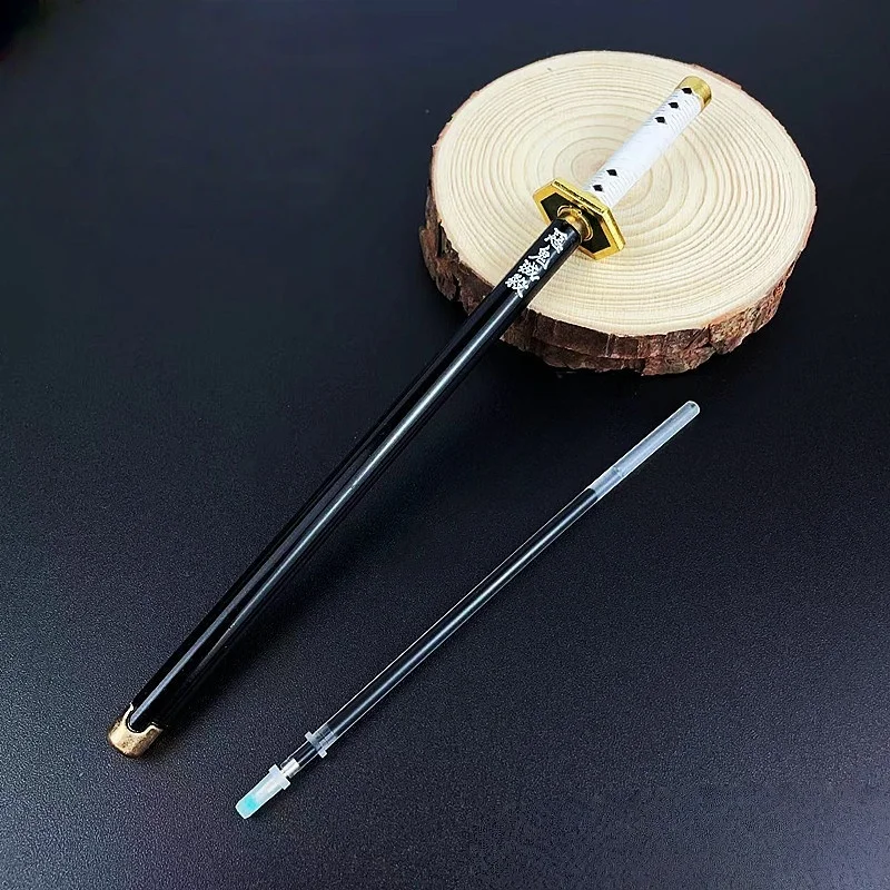 7,8 zoll 20 cm Unterschrift Stift Figur Modell Legierung Echte Größe Kugelschreiber Anime Japanische Figur Zubehör Büro Liefert Geschenke – Detail 13