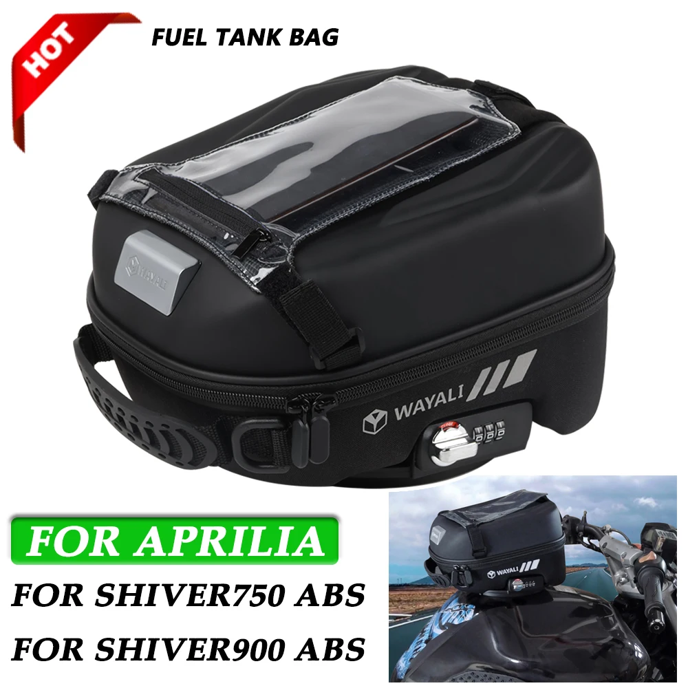 for-aprilia-shiver950-shiver750-shiver-950-abs-2010-2019-motorcycle-fuel-tank-bag-waterproof-luggage-tanklock-racing-backpack