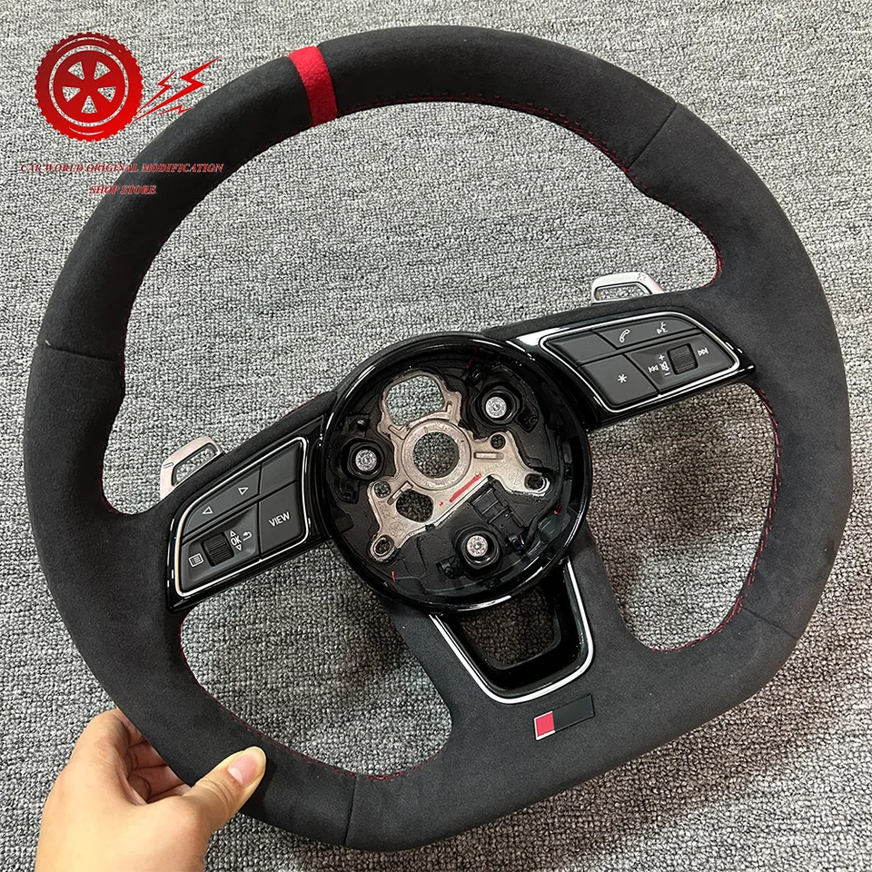 アウディ A3 A4 B9 A5 S3 S4 S5 RS3 RS4 RS5 8V用 スエード本革