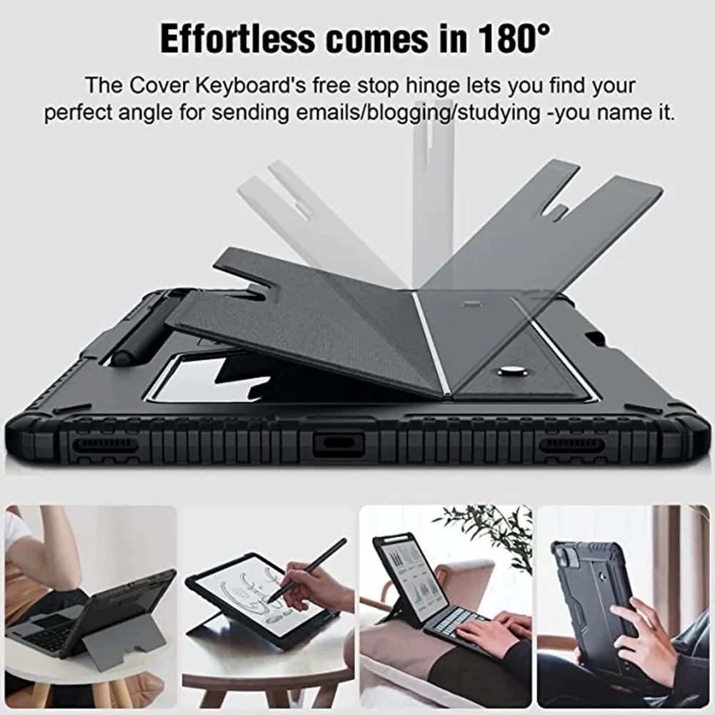 Capa de Teclado para Samsung Galaxy Tab,