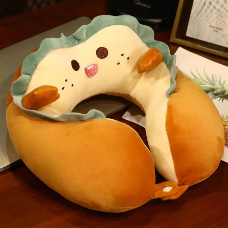 Household Neck Protection Detachable Washable Neck Pillow U-Shaped Pillow Cute Headrest Pillow Neck Car Sleeping Pillow 2