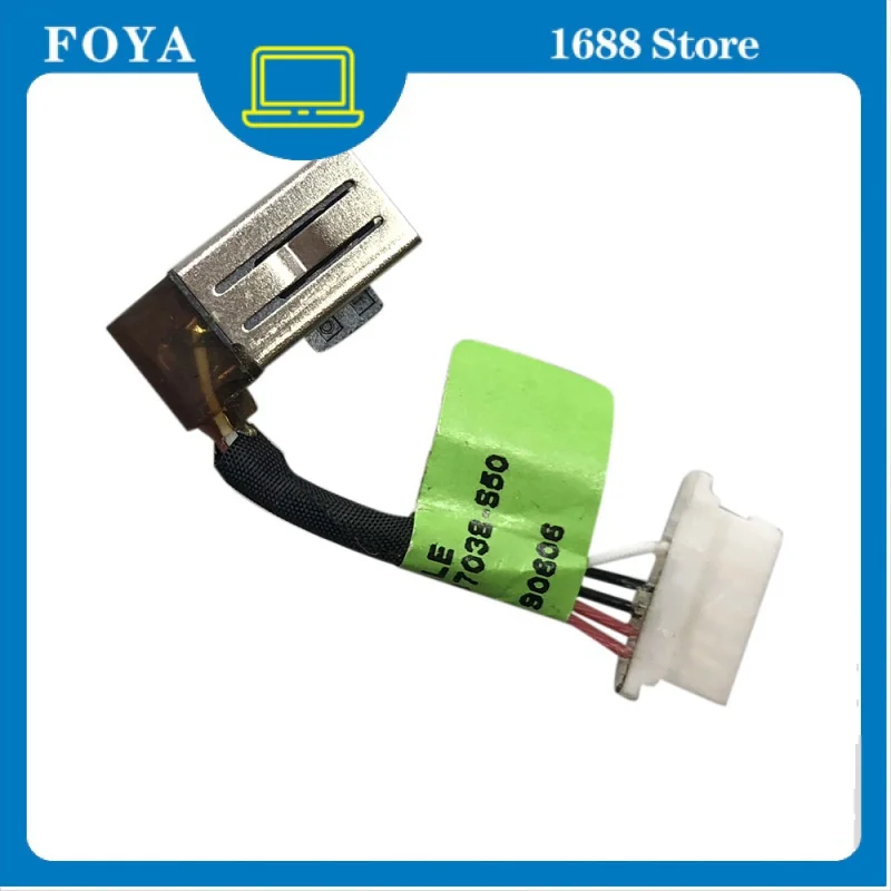 

FOR HP Probook X360 11 G3 EE DC Power Jack w/ Cable Connector Plug For HP Envy 13m-bd0023dx L37038-Y50 L37038-S50