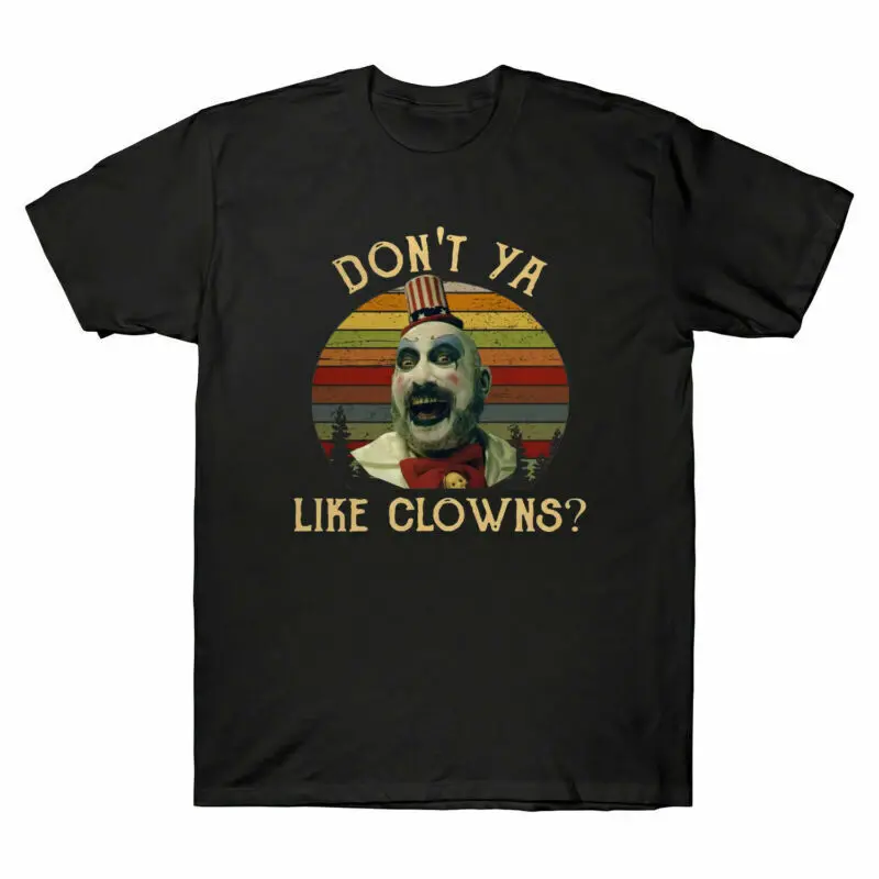 

Футболки унисекс с рисунком аниме «Don Ya Like Clowns Sunset», 100% хлопок
