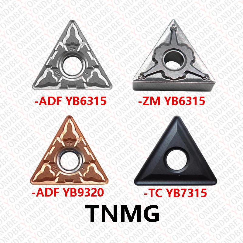 

Original TNMG160404 TNMG160408 TNMG160412-ADF-TC-ZM YB6315 YB9320 YB7315 TNMG Carbide Inserts Tunring Tools Cutter TNMG1604