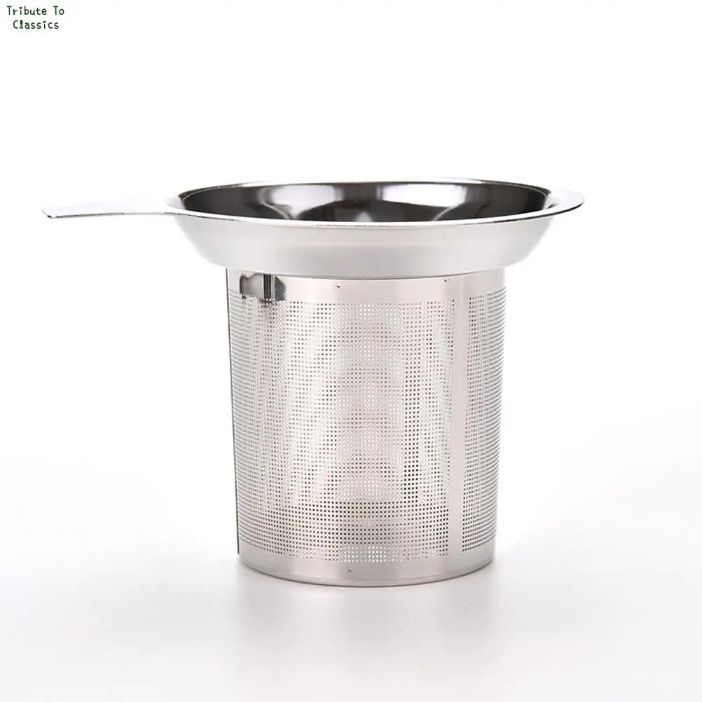 Tea Infuser Tea Strainer Tea Filter 1pc Reusable Stainless Steel Mesh Drinkware Kitchen Accessories