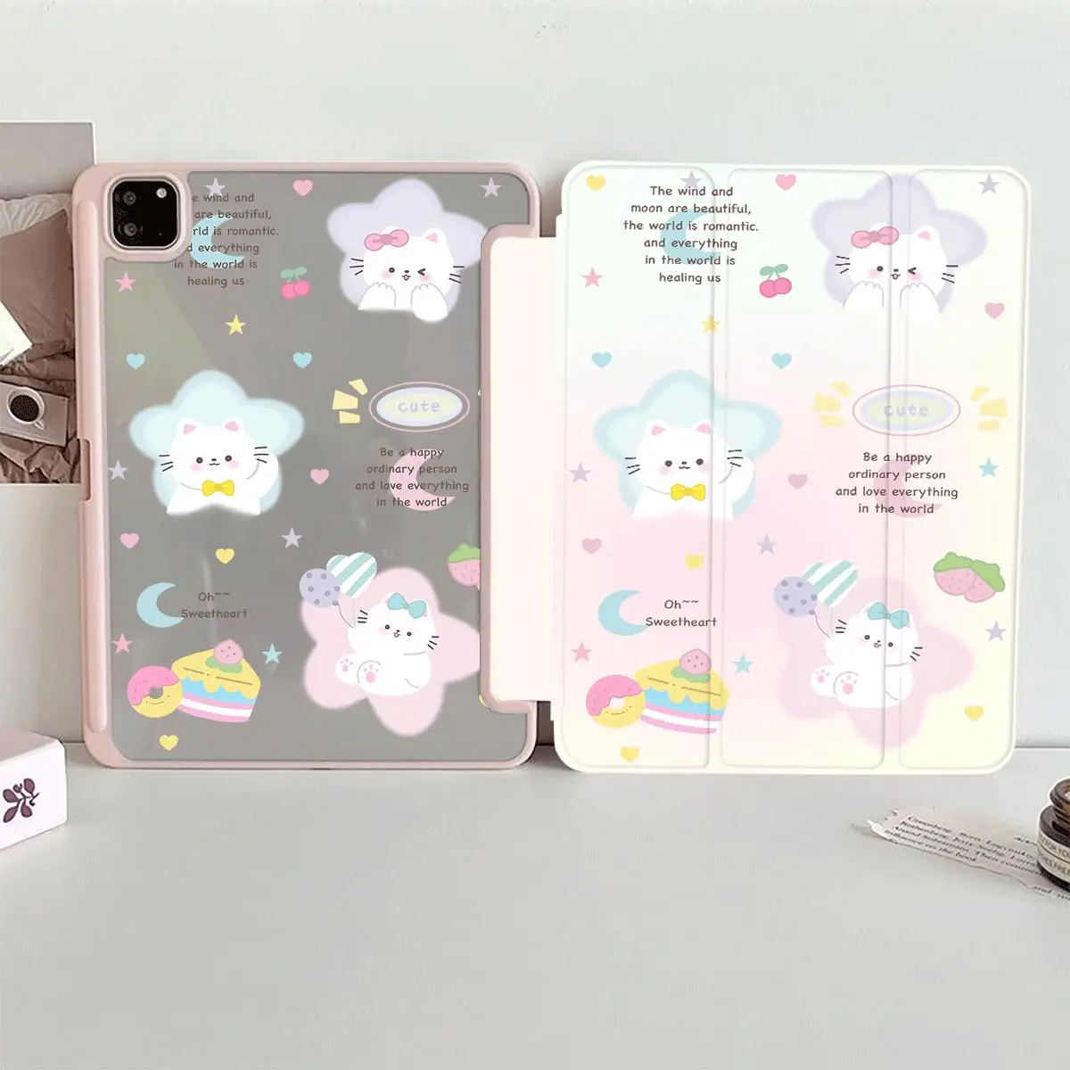 Musical Cat Smart Tablet Case - Universal Fit Cover