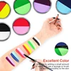 Bowitzki 30g Two Color Face Paint Body Paint  For Painting Children's Caritas And Professional Facial Paint Double Cake 4