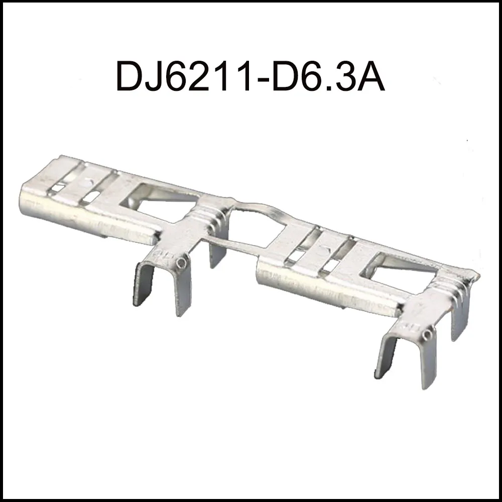 

5000PCS/Roll DJ6211-D6.3A auto Harness terminal Automotive connectors, brass female terminals tin-plate Wire harness Soft