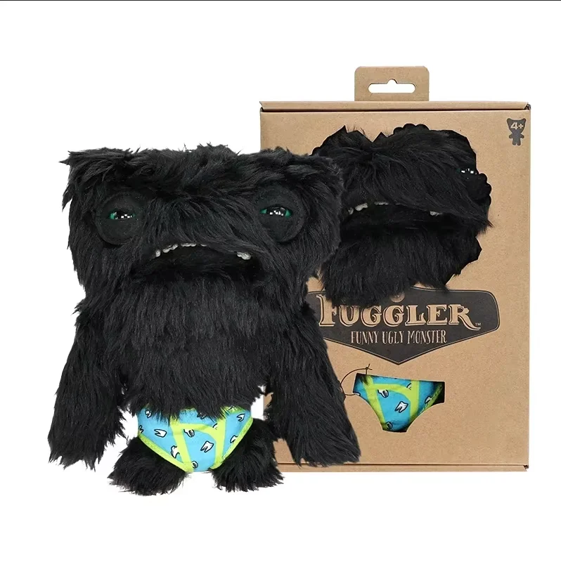 Fuggler WIDE EYED WEIRDO Weiche Plüschpuppe Zahnmonster Hässlich Niedlich Lustig Weiches Spielzeug Kinder Weihnachts-Geburtstagsgeschenk