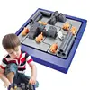 Building Puzzle Game Montessori Toy Mini Games Set Montessori Toy Mouse Blocks Creative Puzzle Family Game Kids Educational Toys 1