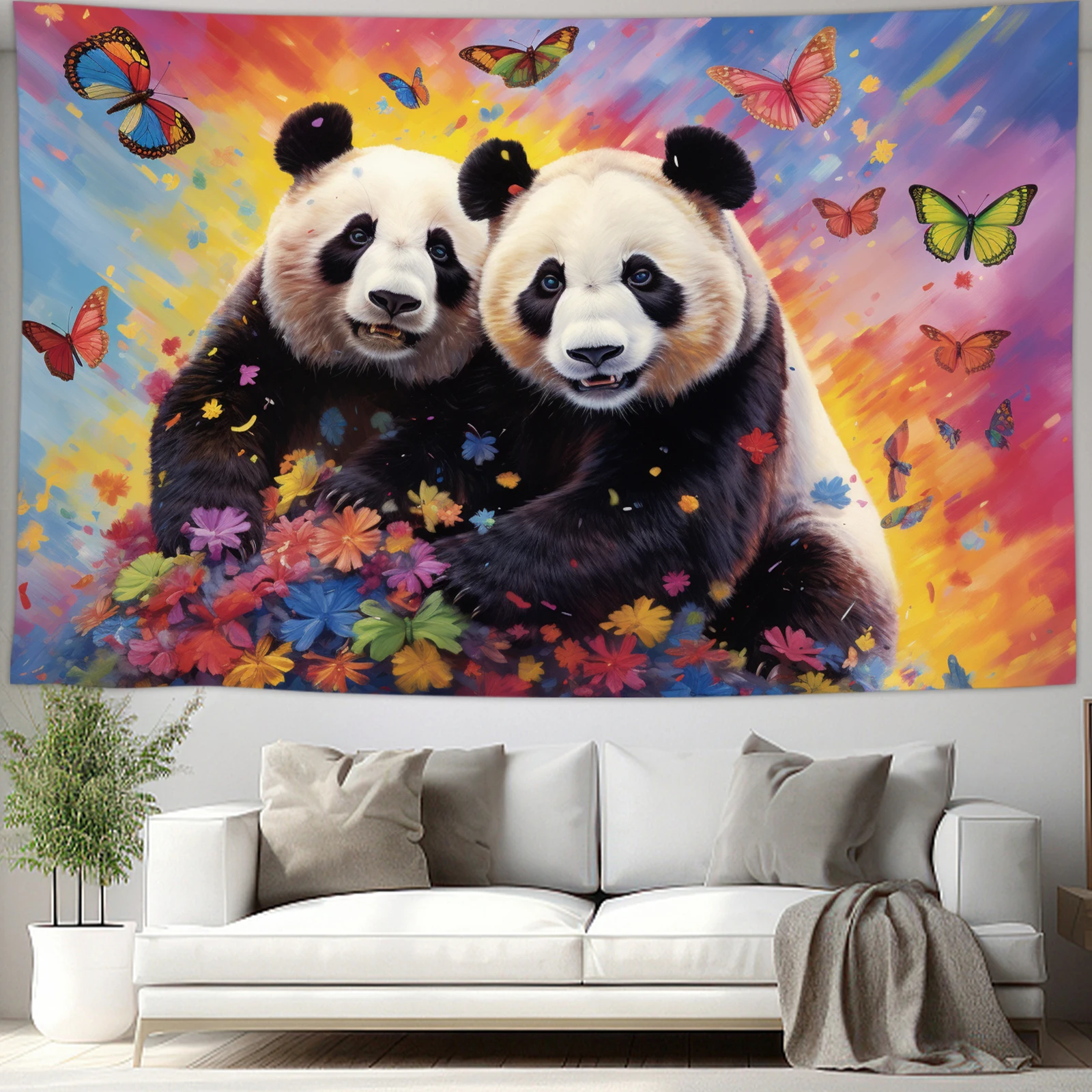 Panda2 ׸ ,  , , Ȱ Ǵ Ÿ Ƽ Ŀ , 59x39 ġ, 1PC
