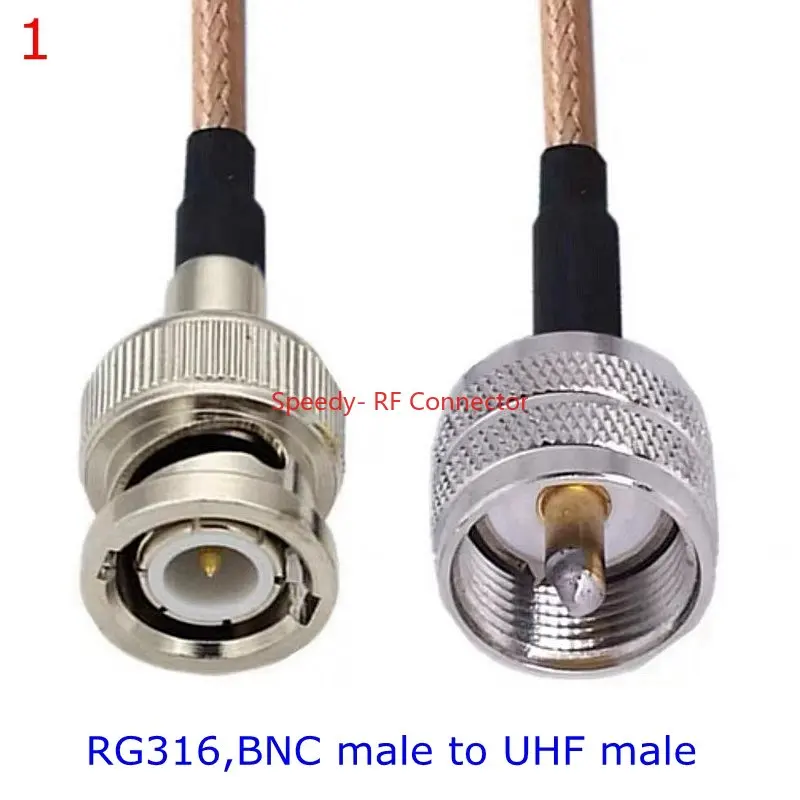 Connettore N Maschio A PL259 UHF Lotto Cavo Coassiale RG400 Argento, Maschio, Per Radioamatori - WiFi Expert LLC Cavo Argento RG400