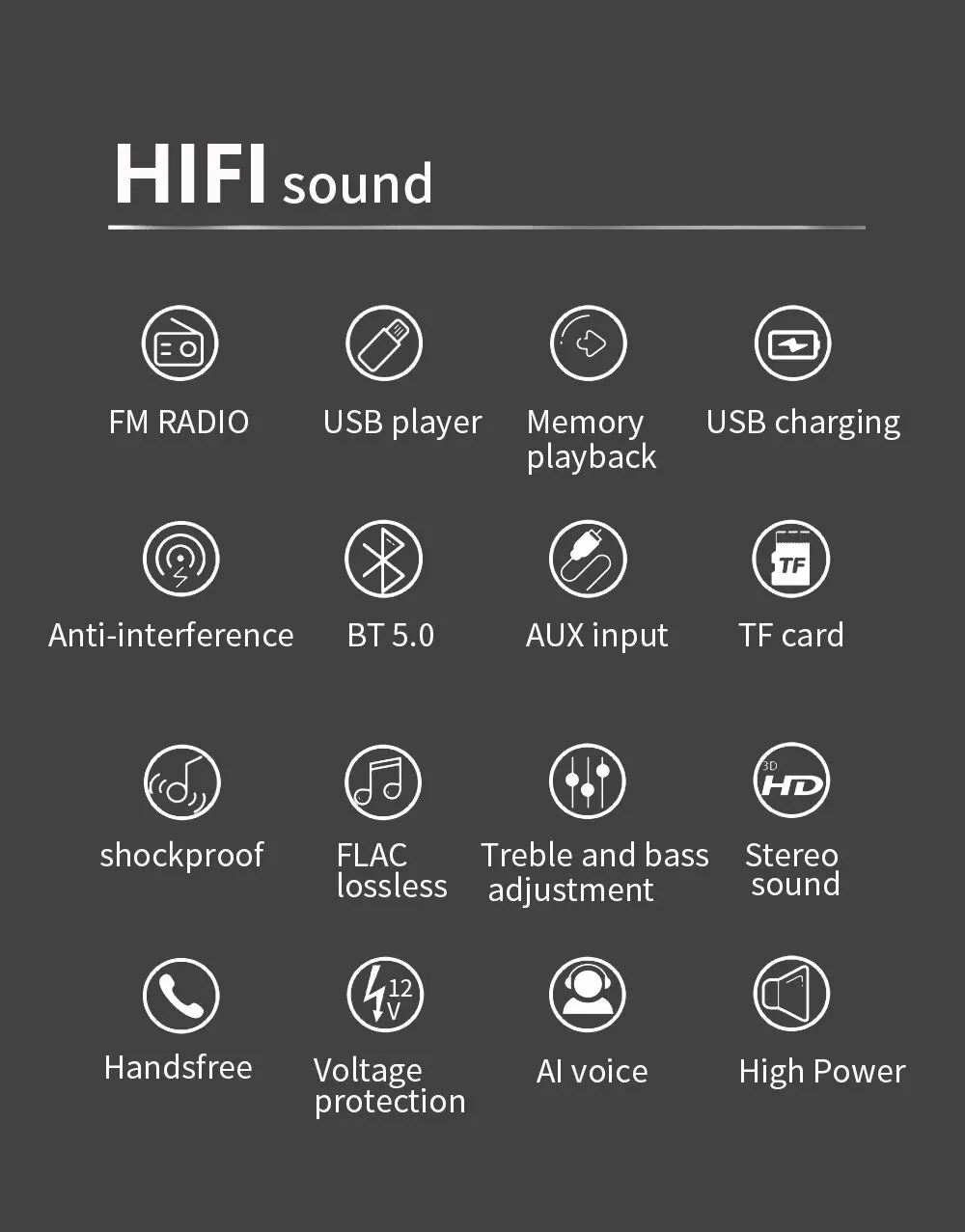 Car Radio Stereo Player Digital Bluetooth MP3 FM with AUX Input