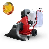 Professional Self-propelled Leaves vacuum sucking machine with high quality 1