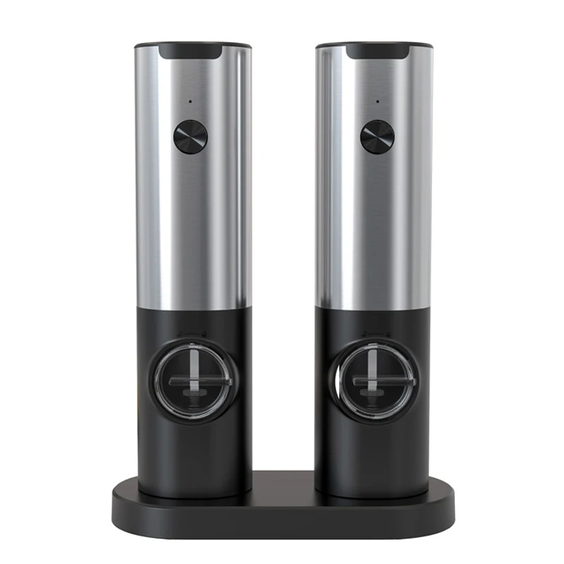 Moedor Elétrico Sal E Pimenta Syntus - USB-C Recarregável - 6 Níveis De Moagem