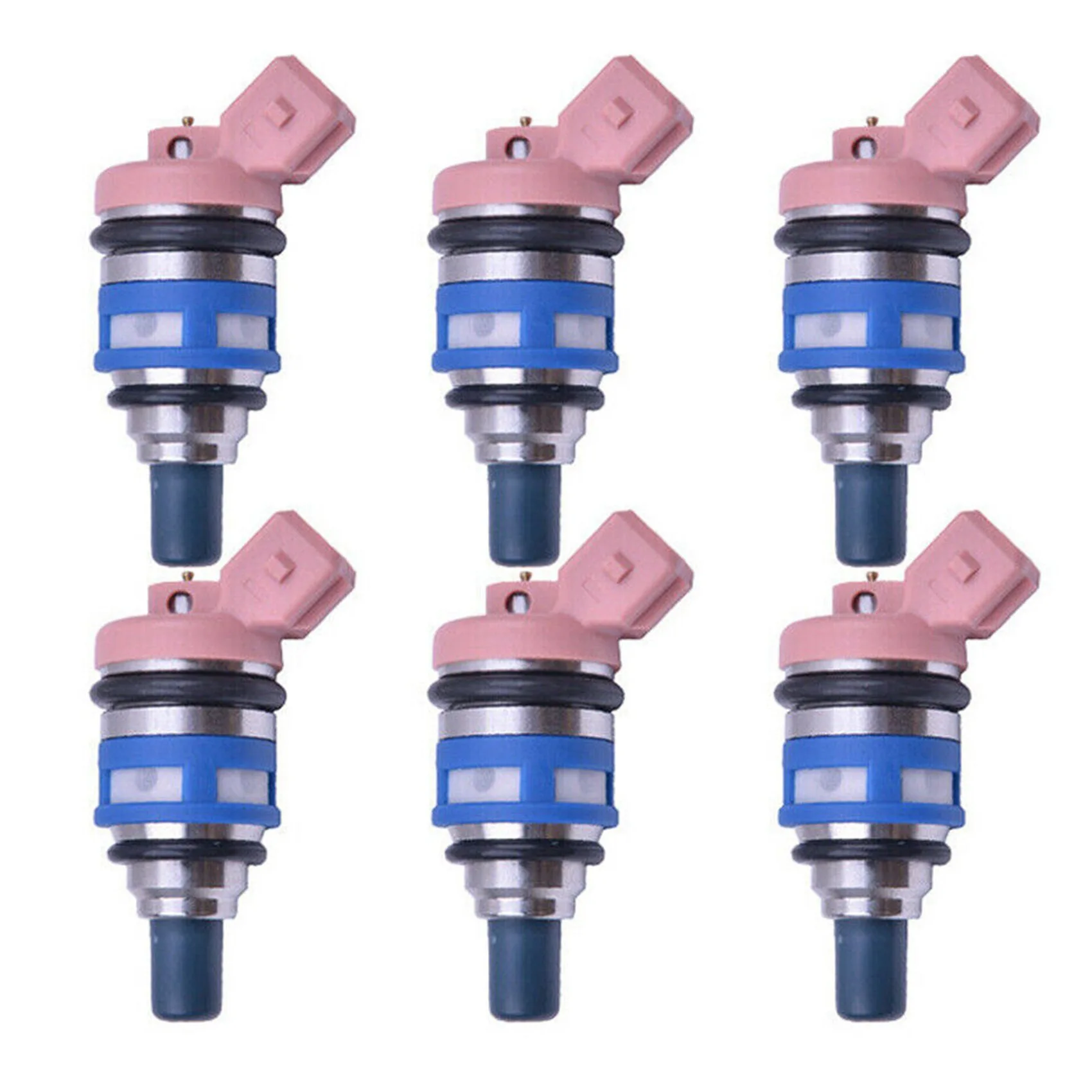 

6PCS Fuel Injector Nozzle for Nissan Maxima II (J30) 3.0 I Saloon 1988-1994 1660085E06 1660021V02 1660085E00 1660085E05