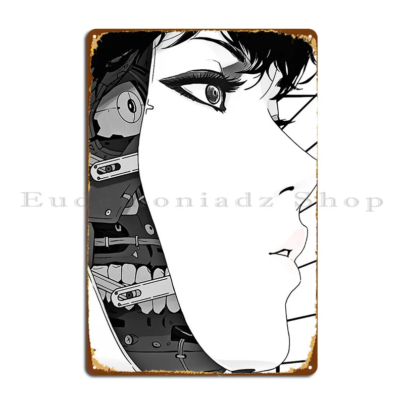 Mmk 02 Targa In Metallo Pittura Murale Wall Cave Wall Cave Crea Poster In Latta