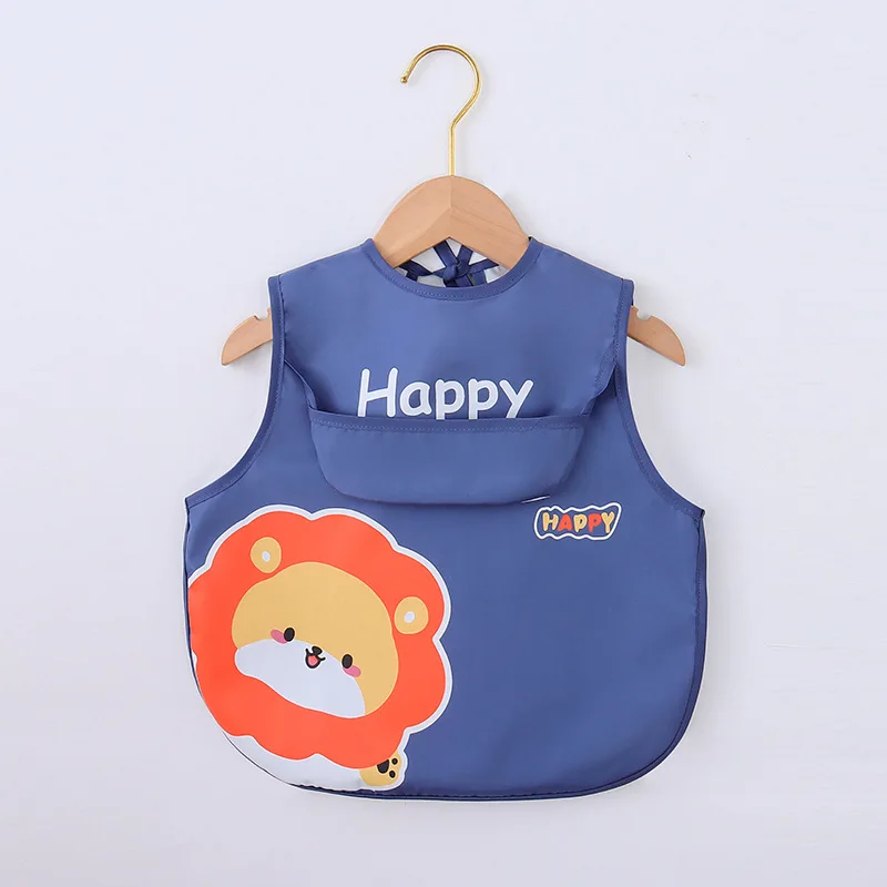 Baby Apron Bibs Toddler Long Sleeve Scarf Waterproof Art Smock Feeding Bib Infant Boys Girls Kid Burp Cloth Bandana s baby bib feeding bib cotton bib cotton bib set children painting apron