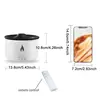 Portable  Diffuser, 1 Piece 360ML Air Humidifier with Cute Smoke Ring Night Light Lamp, Desktop Fragrance Diffuser, Essential 2