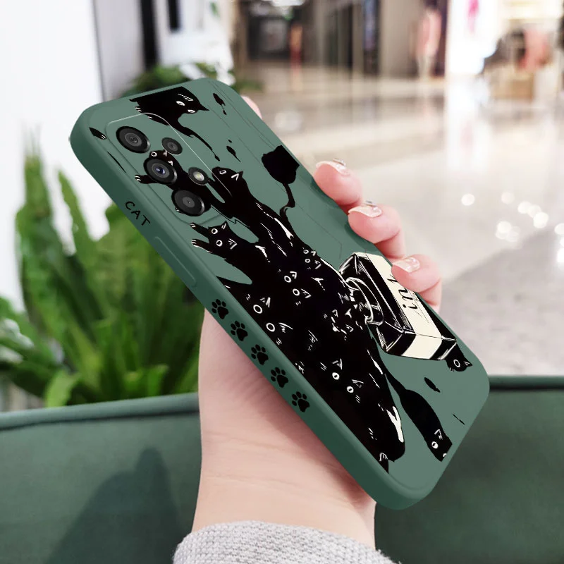 Naughty Cat Phone Case - Whimsical Feline Design