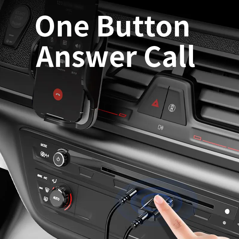 Bluetooth adapter,bluetooth audio receiver,bluetooth transceiver adapter,audio adapter,bluetooth aux adaptor Unnlink Bluetooth 5.3 Aux Adapter Wireless Car Bluetooth Receiver USB to 3.5mm Jack Audio Music Mic Handsfree Adapter for Car