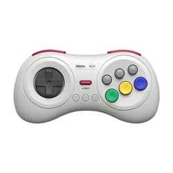 8BitDo M30 Wireless Retro Gaming Controller (White)