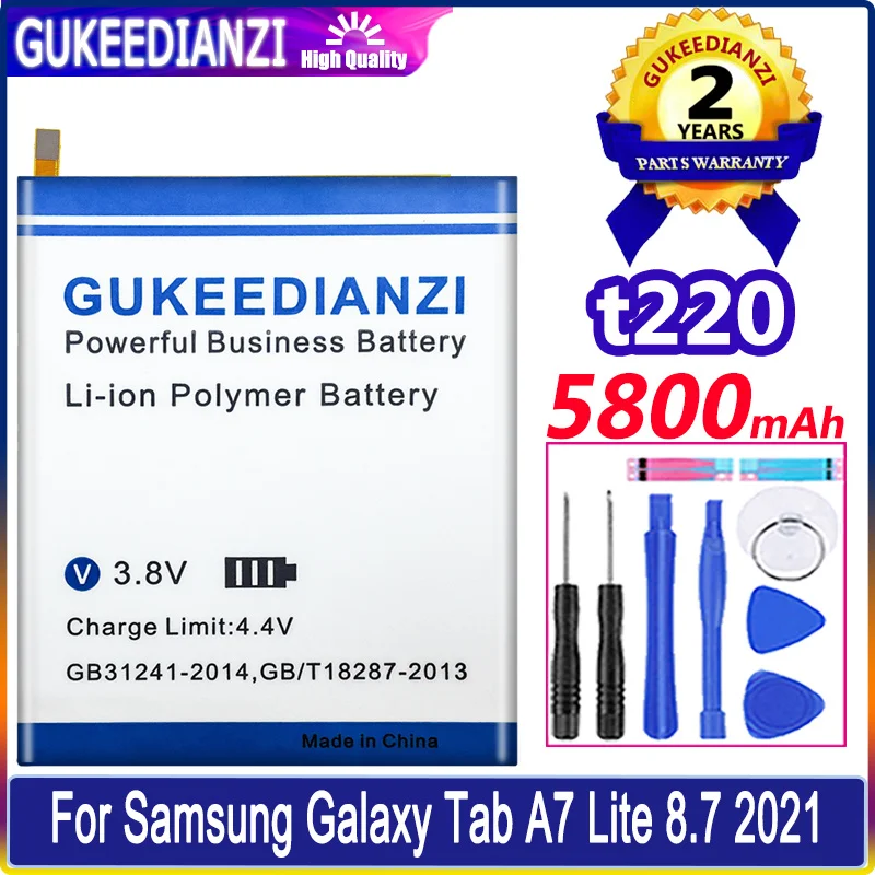 

Аккумулятор GUKEEDIANZI t220, 5800 мач для Samsung