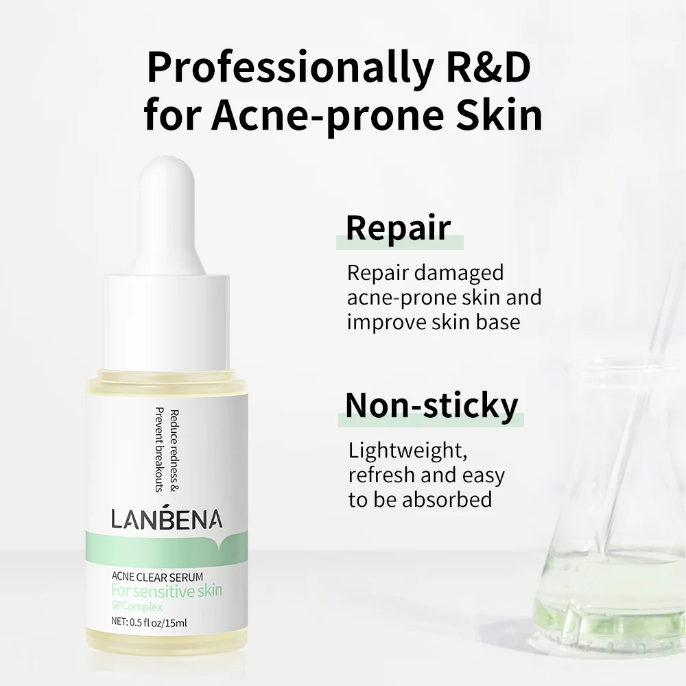 LANBENA 10% Salicylic Acid Oil Control Complex 315 Face Serum Acne Clear Essence 4