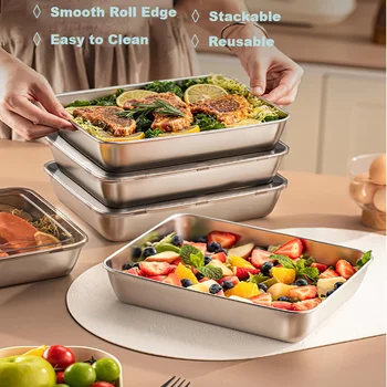 Stainless Steel Lunch Box 4
