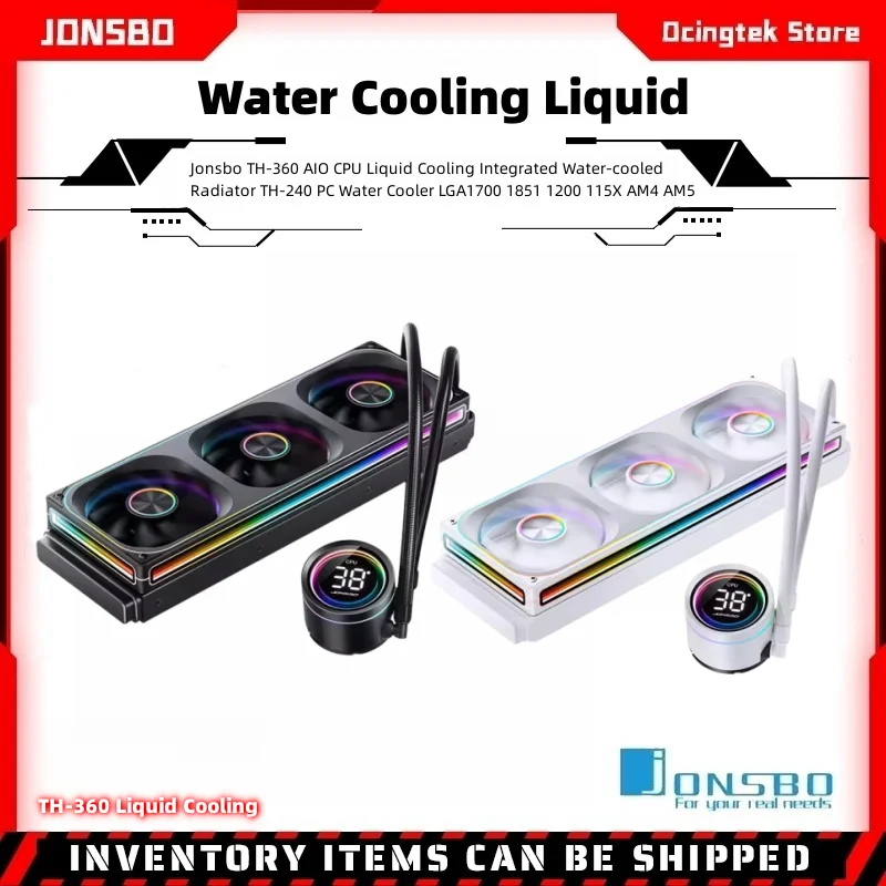Jonsbo TH-360 AIO CPU 液体冷却統合水冷ラジエーター TH-240 PC 水