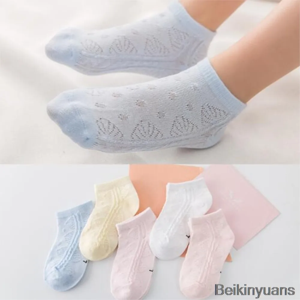 Children's Socks Spring Summer Boys Girls Cotton Thin Breathable Baby Mesh Sock for newborn toddlers infant kids socks