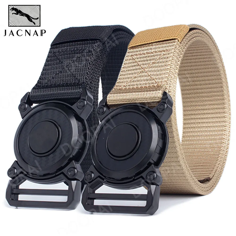 

Mens Belt Army Outdoor Hunting Nylon Adjustable Belt Outdoor Travel Tactical Waist Belt Canvas Military Belt Women and Men