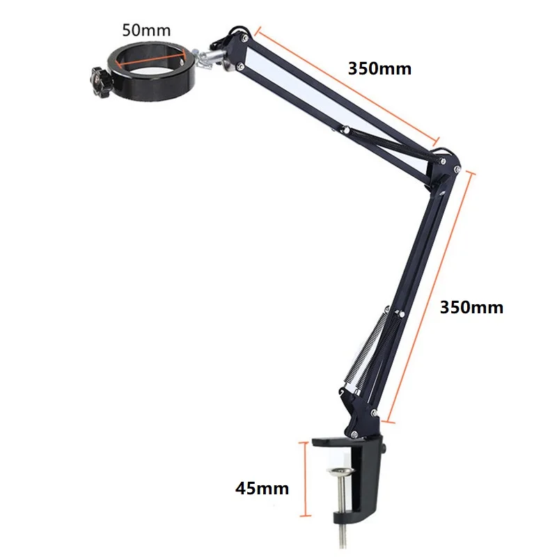 4K 48MP 1080P FHD 디지털 현미경 최대 120X C 마운트 렌즈 HDMI USB 산업용 현미경 카메라, PCB 전화 수리 납땜용