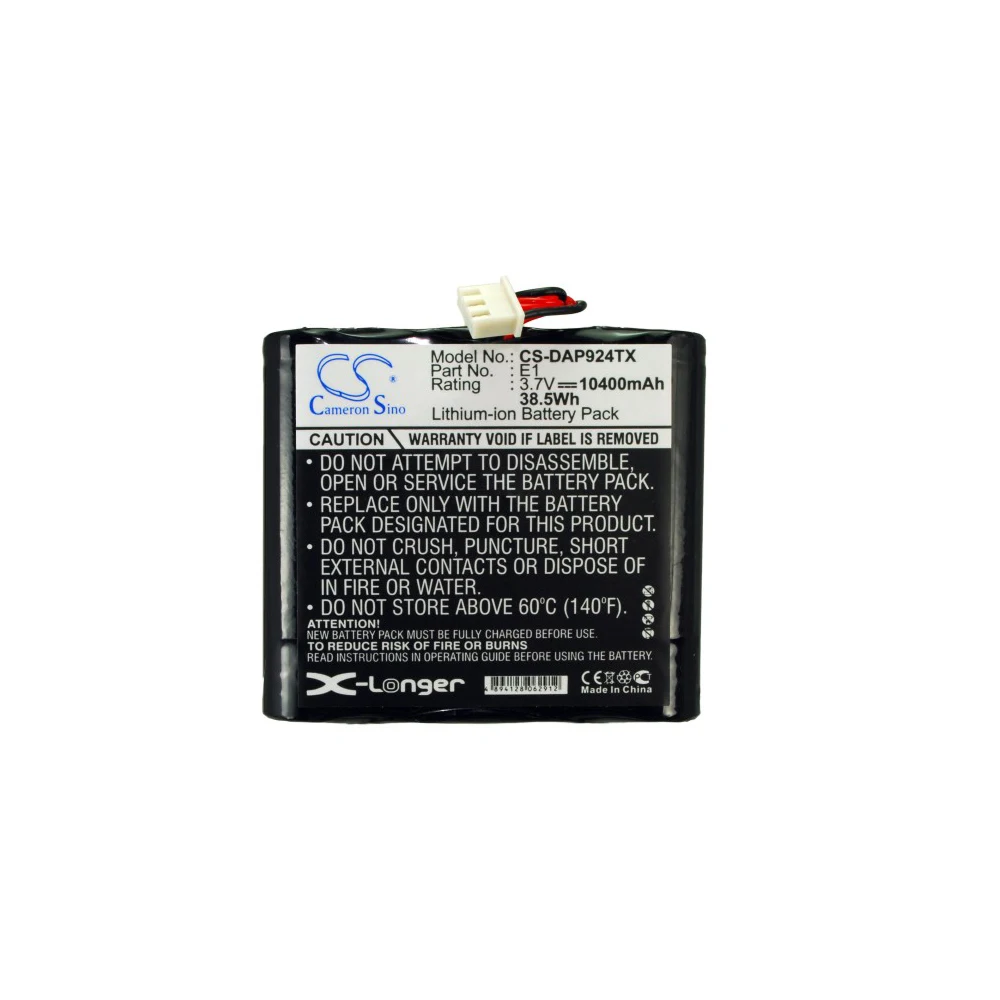 UMQV Batería de repuesto para Pure E1 Evoke 1S, Evoke 2S, Evoke Flow, Evoke Mio, Evoke Mio de Orla Kiely, Evoke Mio Union Jack, EVOKE-1S 10400mAh