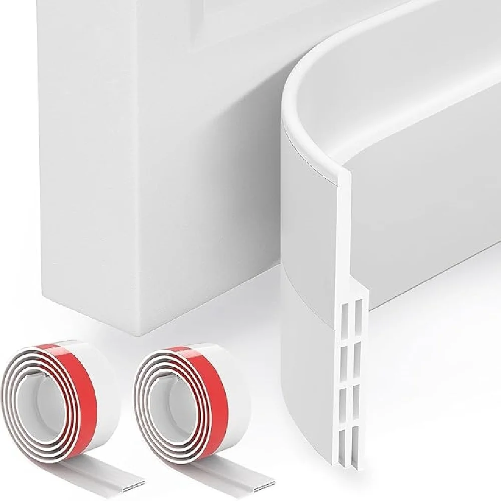 Door Draft Excluder Strip - Self-Adhesive Waterproof Seal