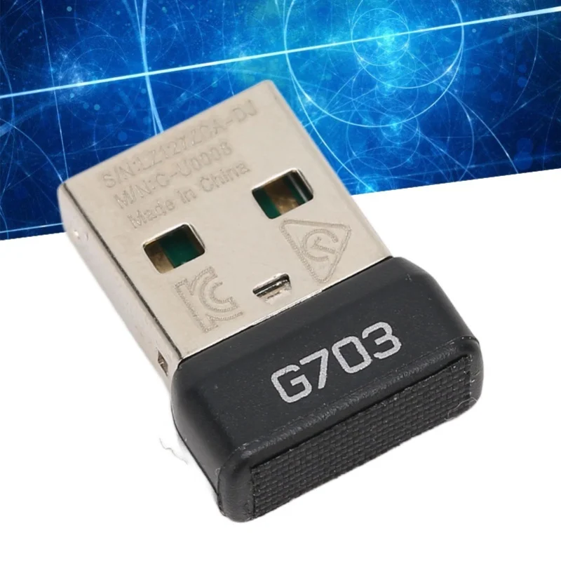 LIGHTSPEED 무선 마우스용 Logitech G703용 USB 마우스 수신기 무선 2.4G 기술 휴대용 마우스 어댑터
