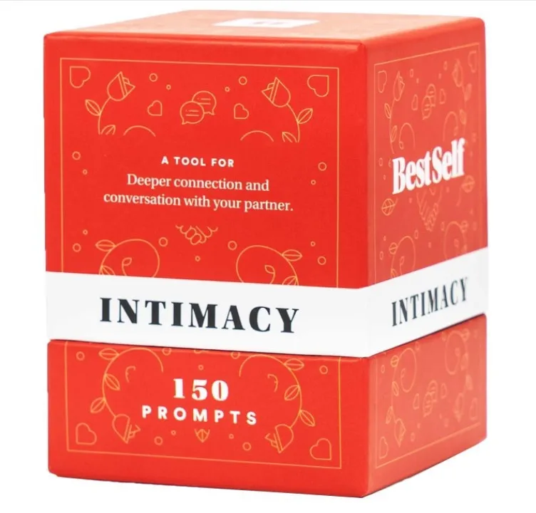 

2022 Season's Popular Intimacy Deck Couple Card Game By Best Self- Full English Romantic Couple Board Game Cards