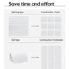 70cm*1m 3D Brick Pattern Wall Panels Wallpaper DIY Waterproof for Living Room Bedroom Kitchen Background Wall Decoration 4