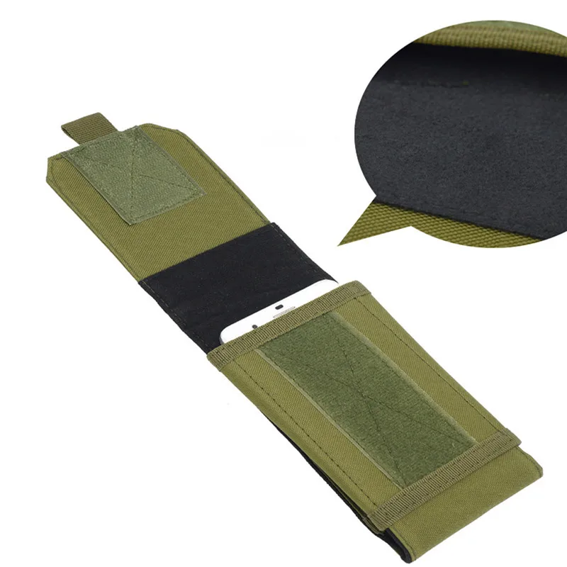 Nylon Gürteltasche – Kleine Taktische Tasche Für Jagd, Wandern & Outdoor, Vielseitig, 9x8x3,5 Cm, In Schwarz/Khaki/Grün/Tarn