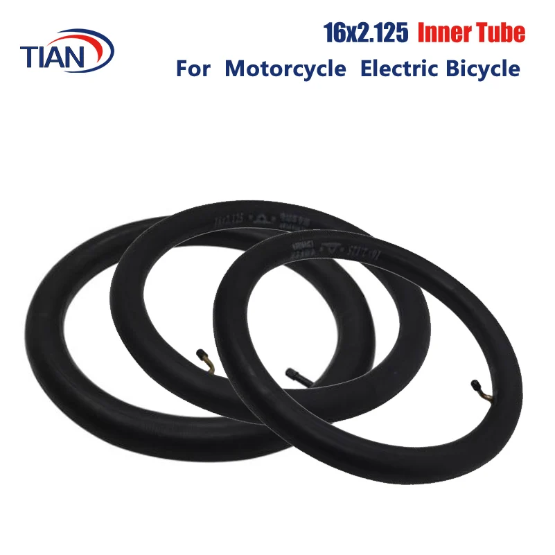 Inner Tube 16 X with A Bent Angle Valve Stem or Straight